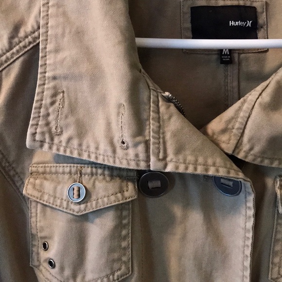 Hurley Khaki Jacket - Picture 3 of 4